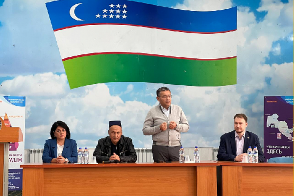 Gubkin University faculty members visited the Regional Preparatory Department in Bukhara Gubkin University faculty members visited the Regional Preparatory Department in Bukhara