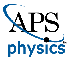 Physical Review Journals