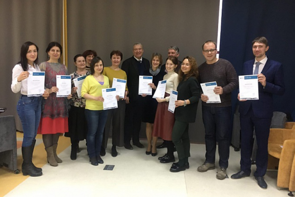 Gubkin University lecturers improved their linguistic tools and teaching strategies to communicate effectively in English Gubkin University lecturers improved their linguistic tools and teaching strategies to communicate effectively in English