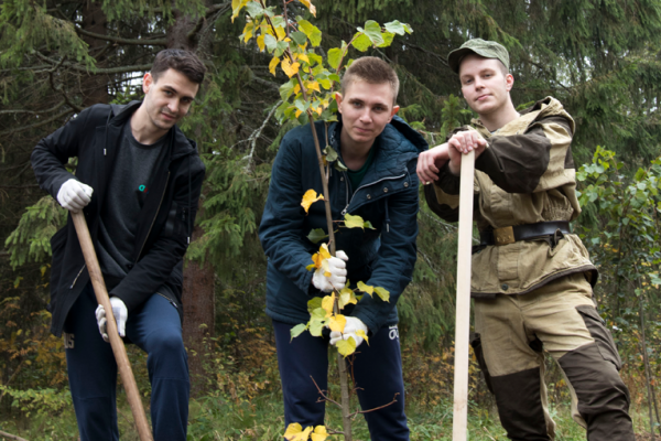 A patriotic event "The Alley of Victory" was organized by Gubkin University A patriotic event "The Alley of Victory" was organized by Gubkin University