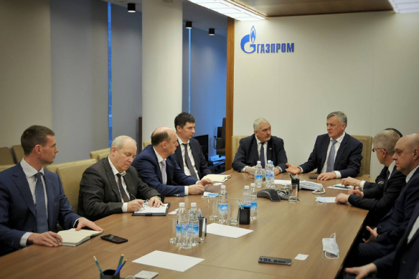 Rector of Gubkin University and Director General of Gazprom Mezhregiongaz discussed the issues of cooperation Rector of Gubkin University and Director General of Gazprom Mezhregiongaz discussed the issues of cooperation