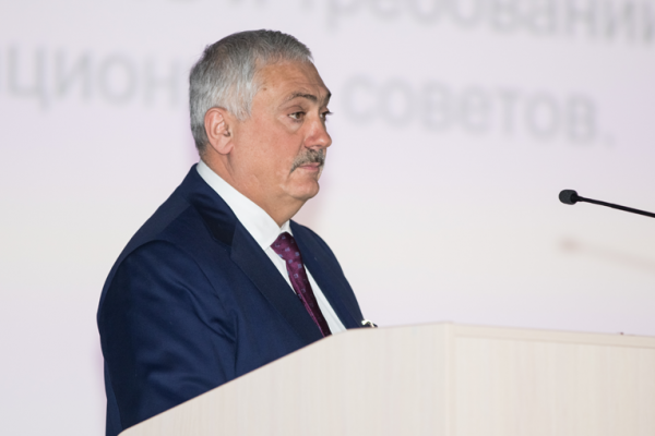 Rector of Gubkin University Viktor Martynov presented Annual Report 2017 Rector of Gubkin University Viktor Martynov presented Annual Report 2017