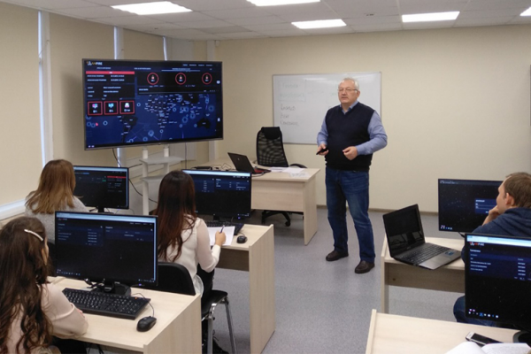 The training laboratory to study computer attack detention was established at Gubkin University The training laboratory to study computer attack detention was established at Gubkin University