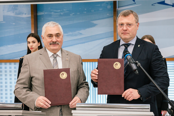 Gubkin University signed a cooperation agreement with the Astrakhan Region Gubkin University signed a cooperation agreement with the Astrakhan Region